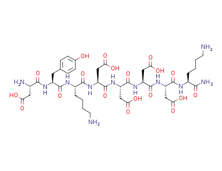 Asp-Tyr-Lys-Asp-Asp-Asp-Asp-Lys-NH<sub>2</sub>