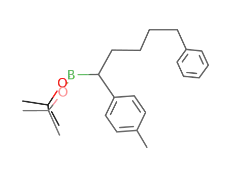 4,4,5,5-tetramethyl-2-[1-(4-methylphenyl)-5-phenylpentyl]-1,3,2-dioxaborolane
