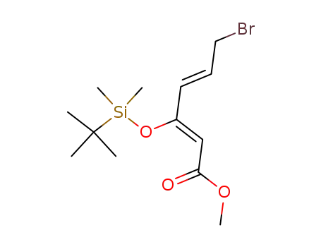 methyl (2Z,4E)-6-bromo-3-tert-butyldimethylsiloxy-2,4-hexadienoate