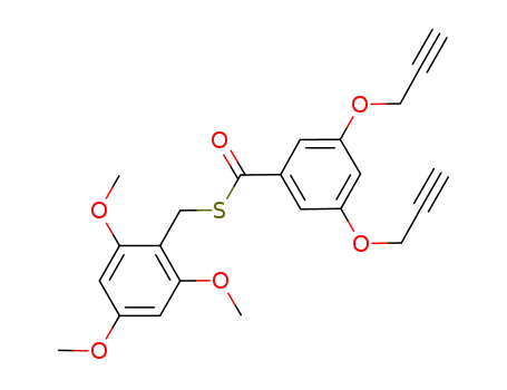 S-2,4,6-trimethoxybenzyl 3,5-bis(prop-2-ynyloxy)benzothioate