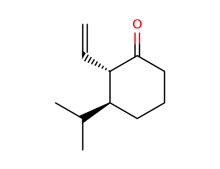 시클로헥사논, 2-에테닐-3-(1-메틸에틸)-, (2R,3R)-rel-(9CI)