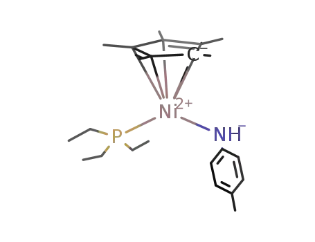 Molecular Structure of 198903-13-8 (Cp*Ni(PEt<sub>3</sub>)NH(p-C<sub>6</sub>H<sub>4</sub>Me))