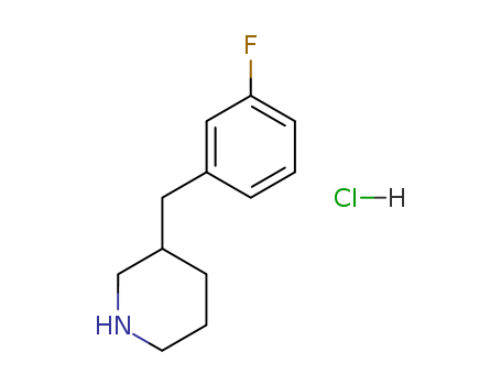 3-(3-FLUORO-BENZYL)-PIPERIDINE HCL