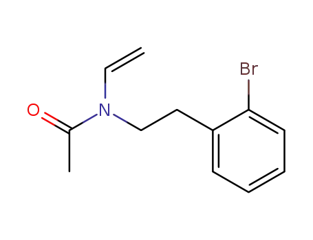 Molecular Structure of 848772-61-2 (Acetamide, N-[2-(2-bromophenyl)ethyl]-N-ethenyl-)