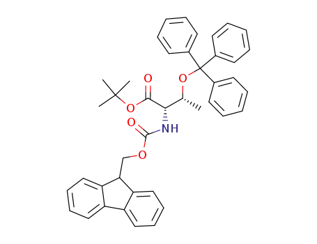 L-Threonine, N-[(9H-fluoren-9-ylmethoxy)carbonyl]-O-(triphenylmethyl)-,
1,1-dimethylethyl ester