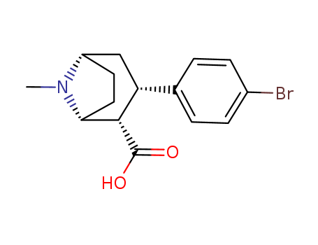 8-Azabicyclo[3.2.1]octane-2-carboxylic acid,  3-(4-bromophenyl)-8-methyl-, (1R,2S,3S,5S)-