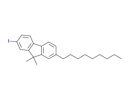 2-iodo-9,9-dimethyl-7-nonylfluorene