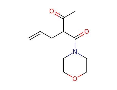 Morpholine, 4-(2-acetyl-1-oxo-4-pentenyl)-