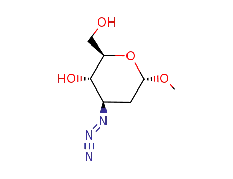 methyl 3-azido-2,3-dideoxy-α-D-arabino-hexopyranoside