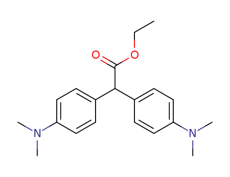bis-(4-dimethylaminophenyl)hydroxyacetic acid ethyl ester