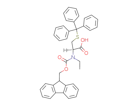 L-Cysteine,
N-ethyl-N-[(9H-fluoren-9-ylmethoxy)carbonyl]-S-(triphenylmethyl)-