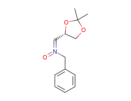 (Z)-N-(1-deoxy-2,3-isopropylidene-D-glycero-1-ylidene)benzylamine N-oxide