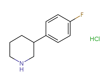 3- (4- 플루오로 페닐) 피 페리 딘 하이드로 클로라이드