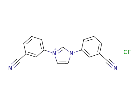 1,3-bis(3-cyanophenyl)imidazolium chloride