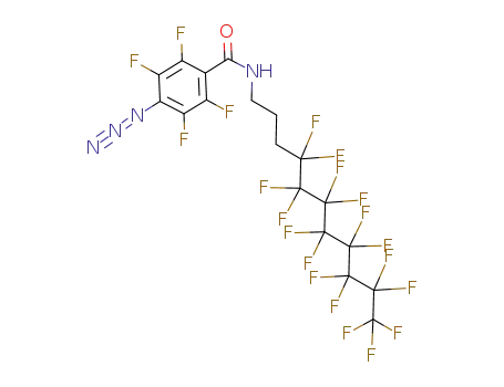 4-azido-2,3,5,6-tetrafluoro-N-(4,4,5,5,6,6,7,7,8,8,9,9,10,10,11,11,11-heptadeca fluoroundecyl) benzamide