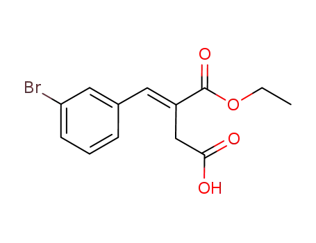 2-[1-(3-Bromo-phenyl)-meth-(E)-ylidene]-succinic acid 1-ethyl ester
