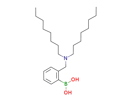 2-((N,N-di-n-octyl)aminomethyl)phenylboronic acid