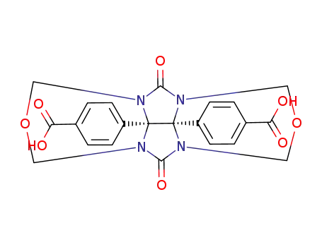 4-[8b-(4-carboxyphenyl)-4,8-dioxoperhydro-2,6-dioxa-3a,4a,7a,8a-tetraazacyclopenta[dcf]fluoren-8-yl]-benzoic acid