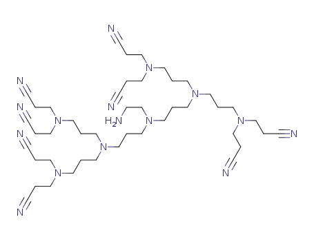 4,8,12,16,20-Pentaazatricosanedinitrile,
12-(2-aminoethyl)-8,16-bis[3-[bis(2-cyanoethyl)amino]propyl]-4,20-bis(
2-cyanoethyl)-