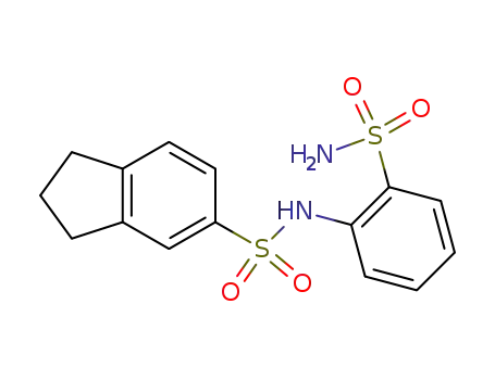 N-(2-Sulfamoylphenyl)-2,3-dihydro-1H-indene-5-sulfonamide