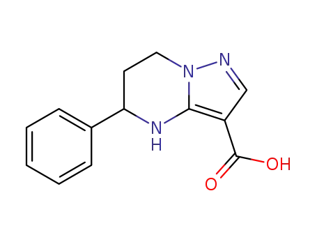 5-phenyl-4,5,6,7-tetra-hydropyrazolo[1,5-a]pyrimidine-3-carboxylic acid