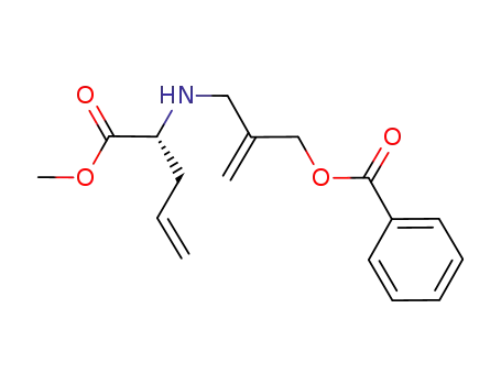 (R)-4-allylamino-4-methoxycarbonyl-2-methylenebutyl benzoate