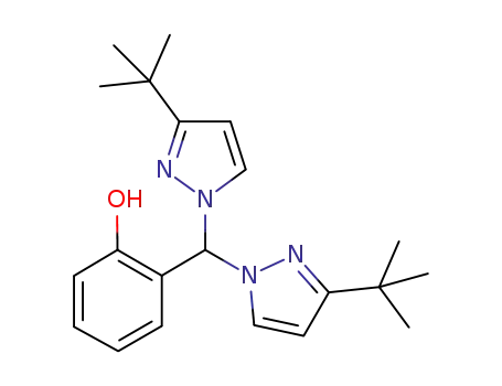 2-bis(3-tert-butylpyrazol-1-yl)methylphenol