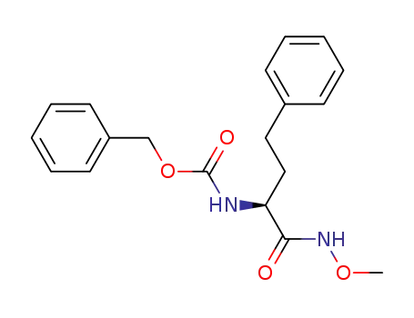 Carbamic acid, [(1S)-1-[(methoxyamino)carbonyl]-3-phenylpropyl]-,
phenylmethyl ester
