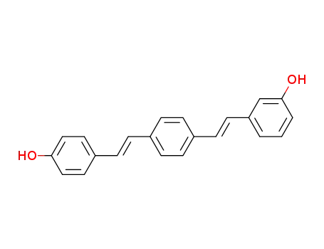 (E,E)-1-(4-hydroxystyryl)-4-(3-hydroxystyryl)benzene
