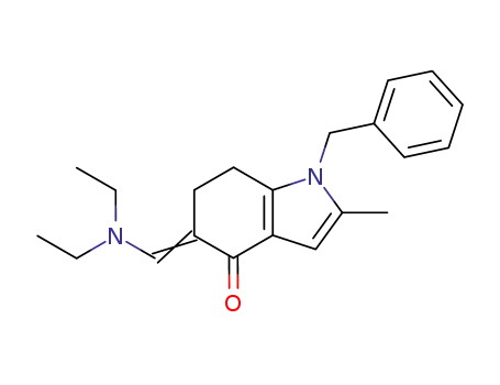 5-[(diethylamino)methylidene]-1-benzyl-2-methyl-1,5,6,7-tetrahydro-4H-indol-4-one