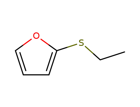 Molecular Structure of 4218-14-8 (Furan, 2-(ethylthio)-)