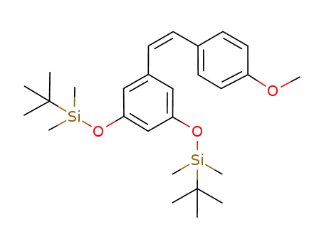 (Z)-3,5-di-(tert-butyldimethylsilyloxy)-4'-methoxystilbene