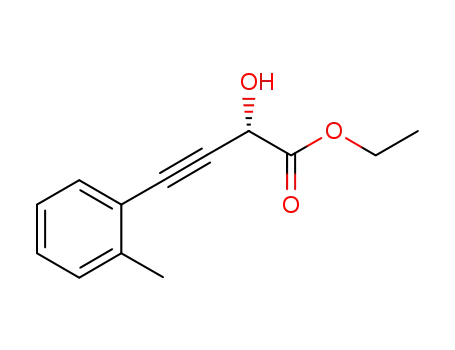 (S)-ethyl 2-hydroxy-4-o-tolylbut-3-ynoate