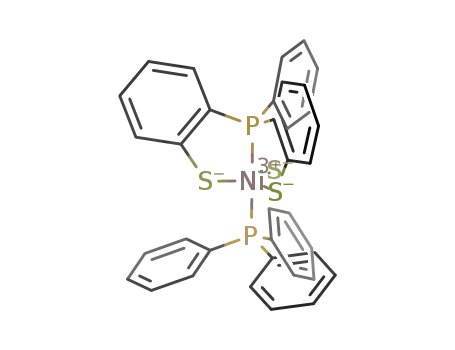 [Ni(III)(PPh<sub>3</sub>)(P(o-C<sub>6</sub>H<sub>4</sub>S)3)]