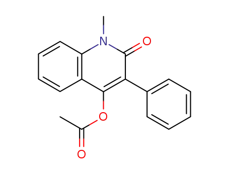 4-acetyoxy-1-methyl-3-phenyl-1H-quinolin-2-one