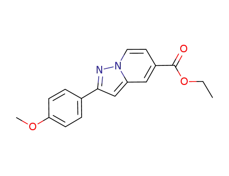 ethyl 2-(4-methoxyphenyl)pyrazolo[1,5-a]pyridine-5-carboxylate