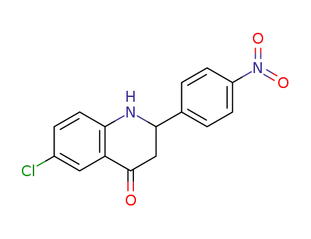 6-chloro-2-(4'-nitrophenyl)-2,3-dihydro-4(1H)-quinolone