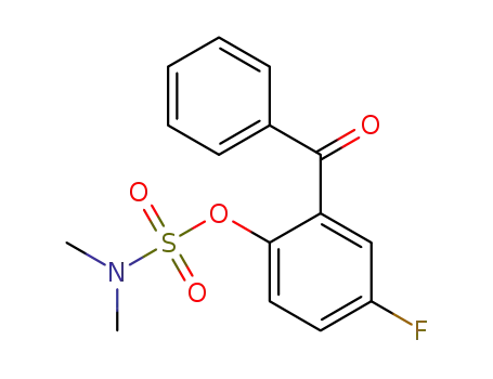 4-fluoro-2-(phenylcarbonyl)phenyl dimethylsulfamate