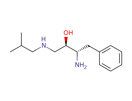 Molecular Structure of 167011-40-7 ((2R,3S)-3-amino-1-(isobutylamino)-4-phenyl-2-butanol)