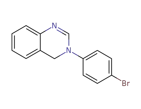 Molecular Structure of 728023-81-2 (Quinazoline, 3-(4-bromophenyl)-3,4-dihydro-)