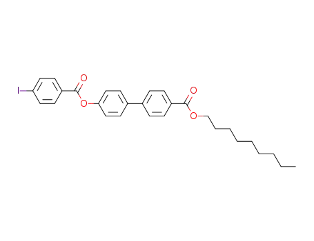 4'-(4-iodo-benzoyloxy)-biphenyl-4-carboxylic acid nonyl ester