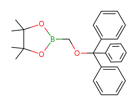4,4,5,5-Tetramethyl-2-[(triphenylmethoxy)methyl]-1,3,2-dioxaborolane