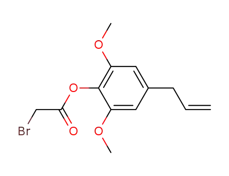 4-allyl-2,6-dimethoxyphenyl bromoacetate