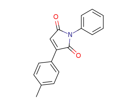 Molecular Structure of 16267-32-6 (3-(4-methylphenyl)-1-phenyl-1H-pyrrole-2,5-dione)