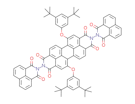Molecular Structure of 1161933-75-0 (C<sub>76</sub>H<sub>60</sub>N<sub>4</sub>O<sub>10</sub>)
