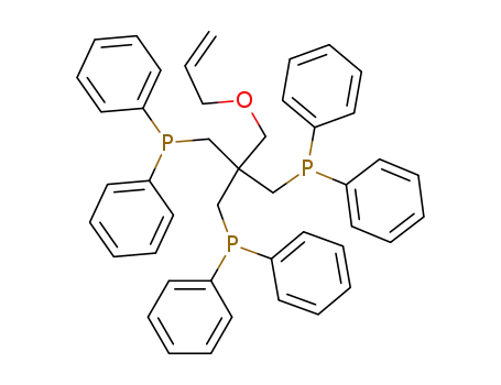 H<sub>2</sub>CCHCH<sub>2</sub>OCH<sub>2</sub>C(CH<sub>2</sub>P(C<sub>6</sub>H<sub>5</sub>)2)3