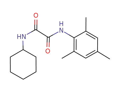 Molecular Structure of 941984-17-4 (N-cyclohexyl-N'-(2,4,6-trimethylphenyl)oxalamide)