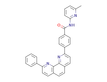 N-(6-methylpyridin-2-yl)-4-(9-phenyl-1,10-phenanthrolin-2-yl)benzamide