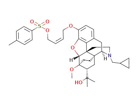 3-O-[(Z)-4-(p-toluenesulfonyl)-but-2-enyl]diprenorphine