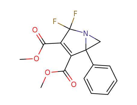 1-Azabicyclo[3.1.0]hex-3-ene-3,4-dicarboxylic acid,
2,2-difluoro-5-phenyl-, dimethyl ester